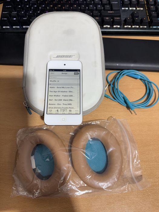 Casti Bose QC25 cu ipod touch gen 4 Targu Jiu • OLX.ro