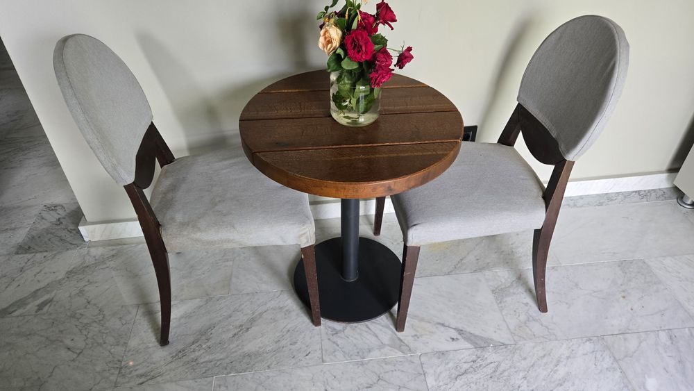 Scaun lemn mobilier bar cafenea restaurant terasa lounge