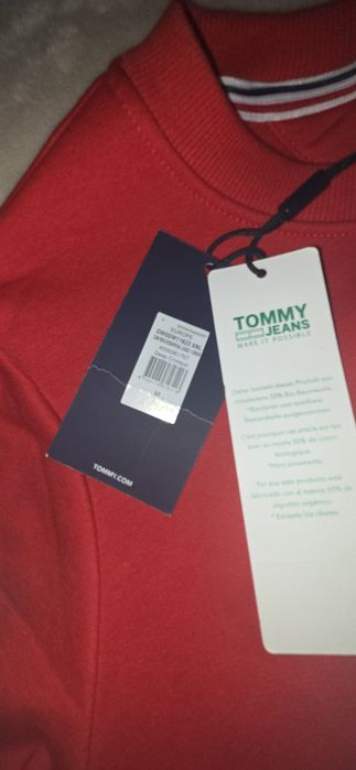 Bluza dama molton Tommy Jeans noua,marime M