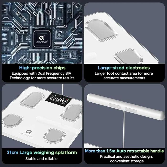 Arboleaf Smart Body Composition Scale/ смарт кантар