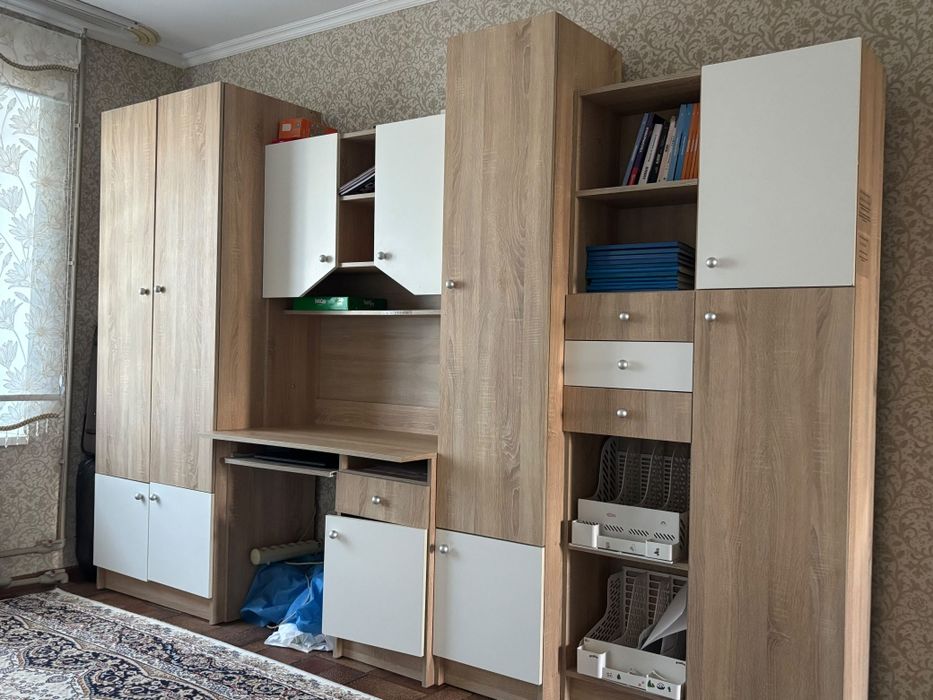 Детский  книжный шкаф .