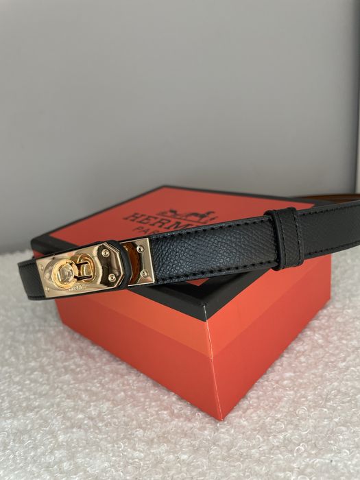 Колан с регулираща талия естествена кожа