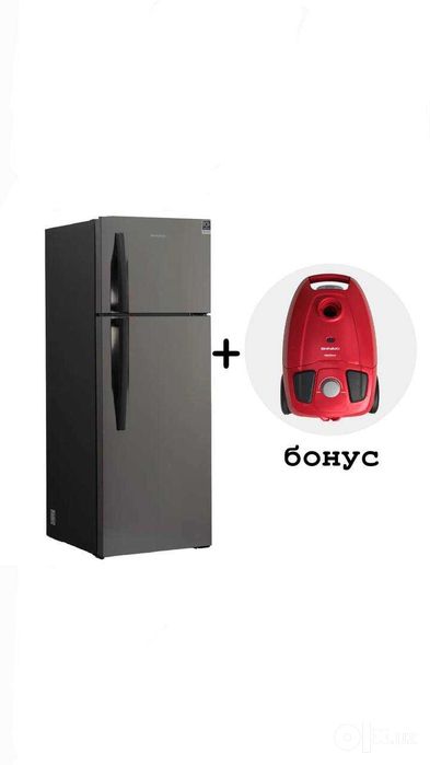 Акция пылесос бонус, Холодильник Shivaki HD 395 Inverter No Frost
