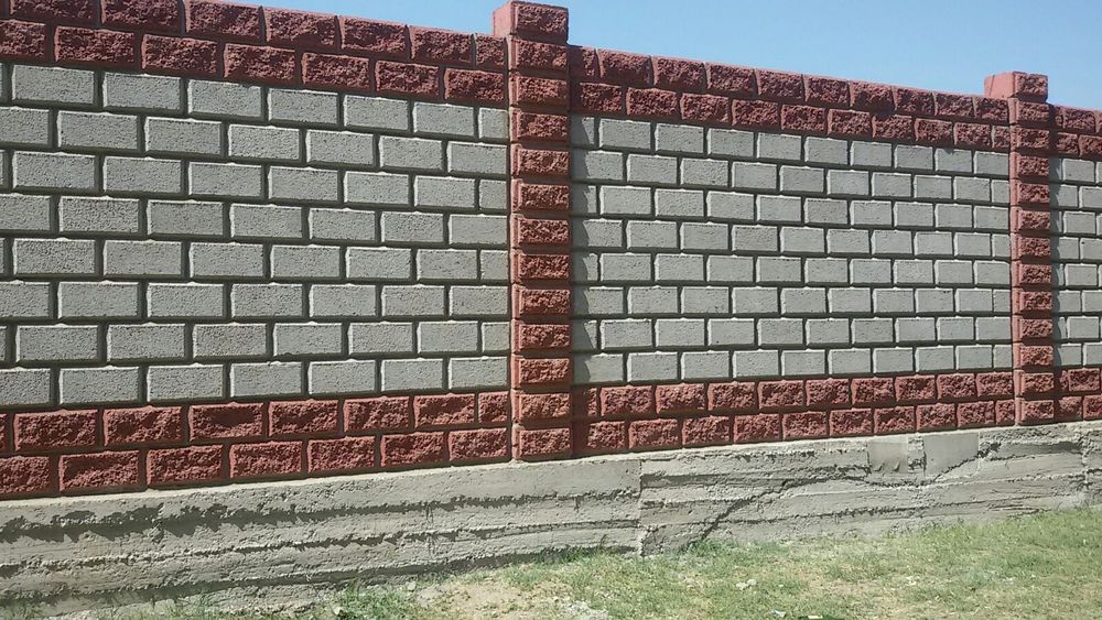 Кладка керпич облицовка керпич Шлакабулок делаем