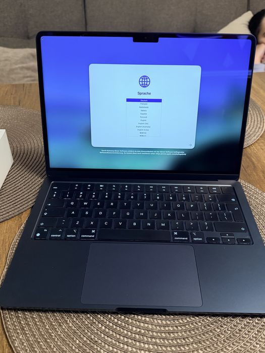 Лаптоп Apple - MacBook Air 13, 13.6'', М3 8/8, 8GB/256GB, Midnight