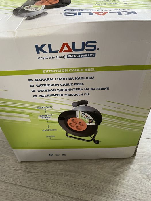 Удлинитель на катушке, сетевой фильтр