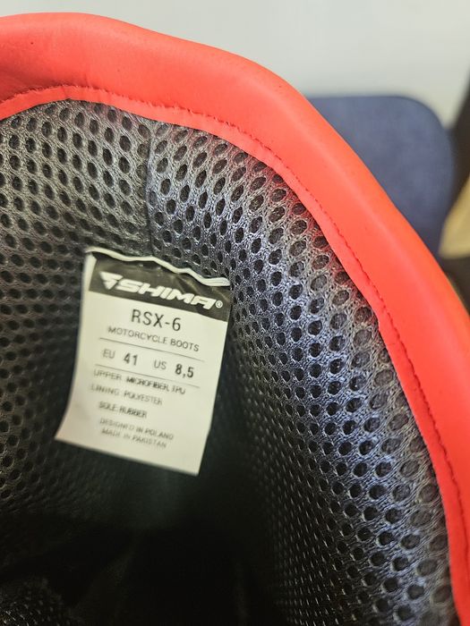 Cizme moto Shima RSX6 noi