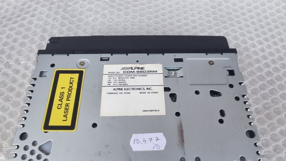 CD-Player Alpine CDM-9803RM