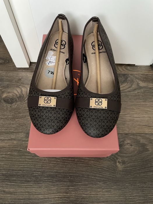 Balerini Daisy Fuentes, noi, US 7W, 37,5-24,5 cm