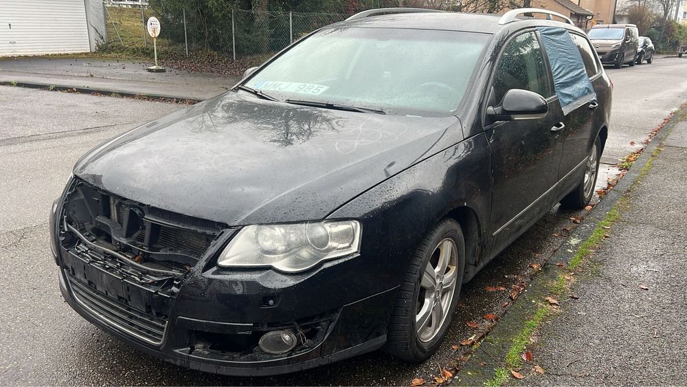 Capota neagra gri moka brown vw Passat B6