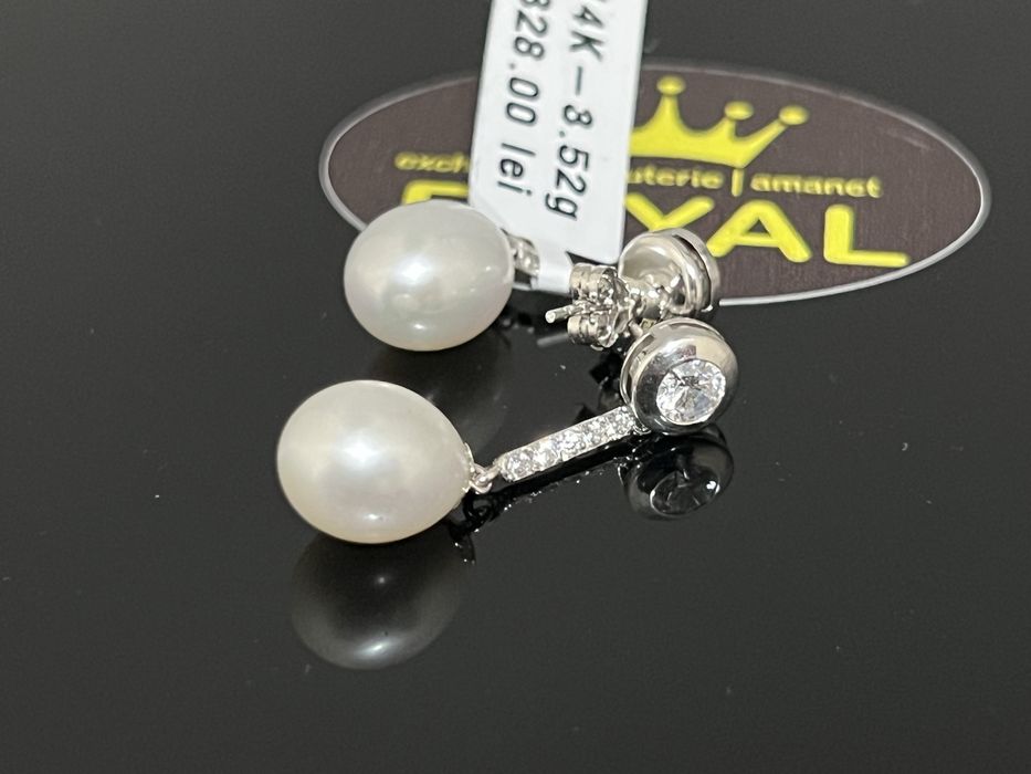 Bijuteria Royal CB : Cercei aur 14K  3,52 grame