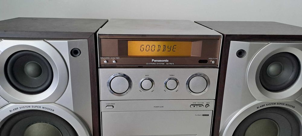 Panasonic SA PM 15 – Bi-Amp – Sunet Superb – CD / Aux / Radio / Boxe