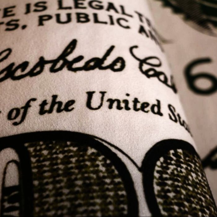 Ковер с принтом доллара