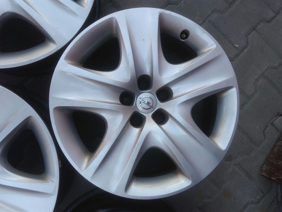 4jante de oțel cu capace 5x105 R17 originale Opel Astra j,Mokka,ampera