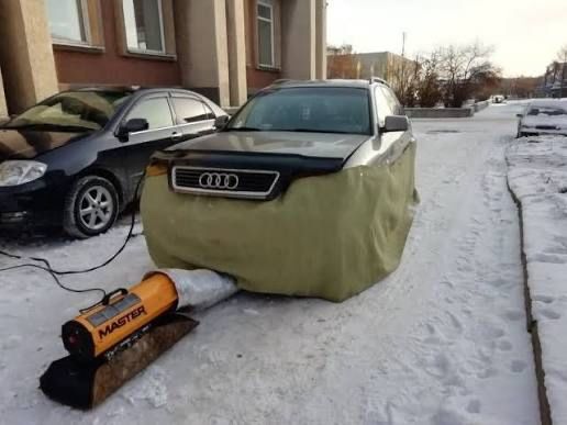 Отогрев авто быстро