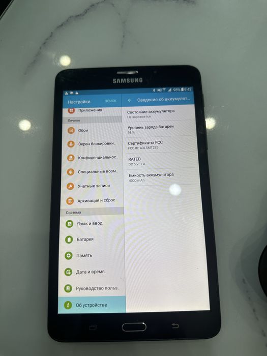 Продаю планшет самсунг Т285