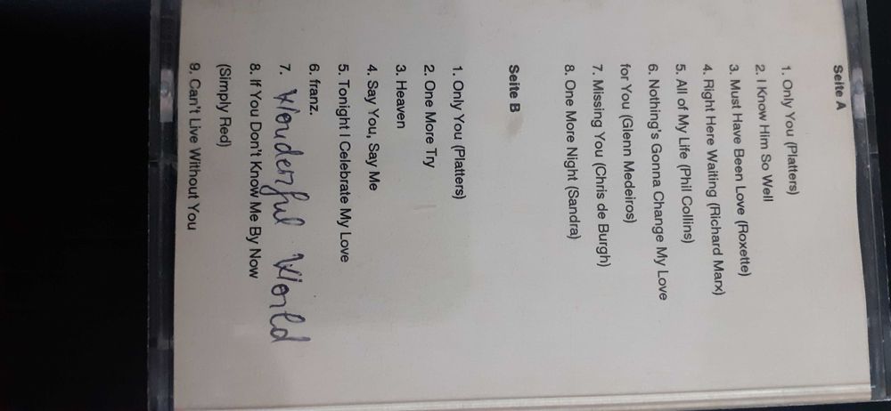 5 casete audio cu muzica diversa