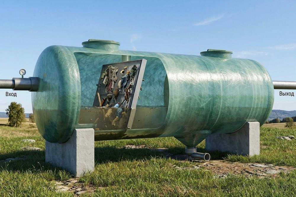 СБО для 20–100 человек очистные сооружения