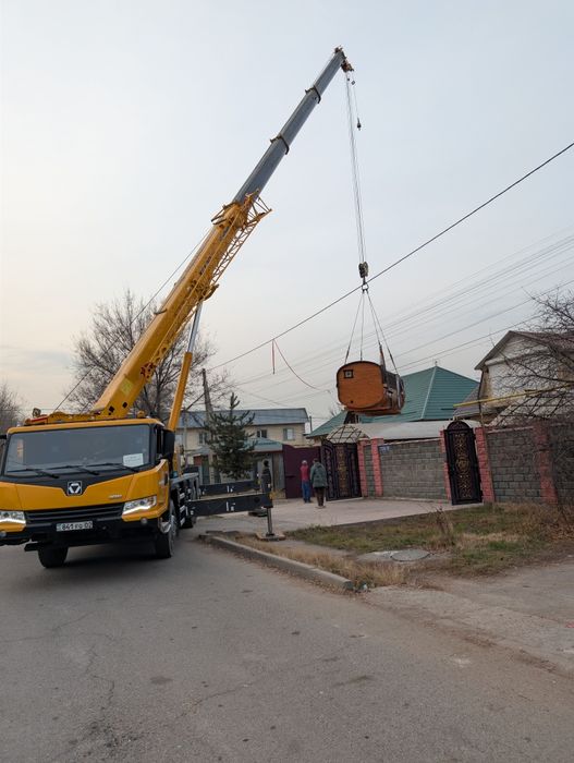 Авто кран Китаец