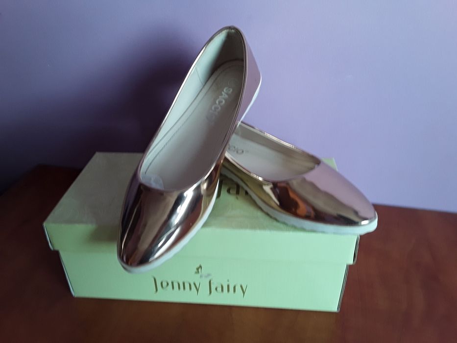 Vând Balerini Damă  Aurii Mărimea 38