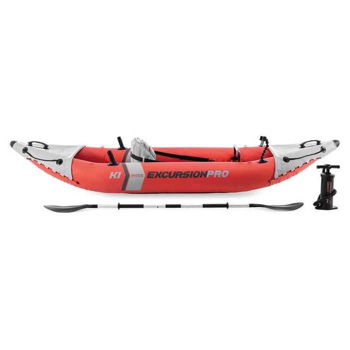 Надуваем каяк INTEX EXCURSION K1