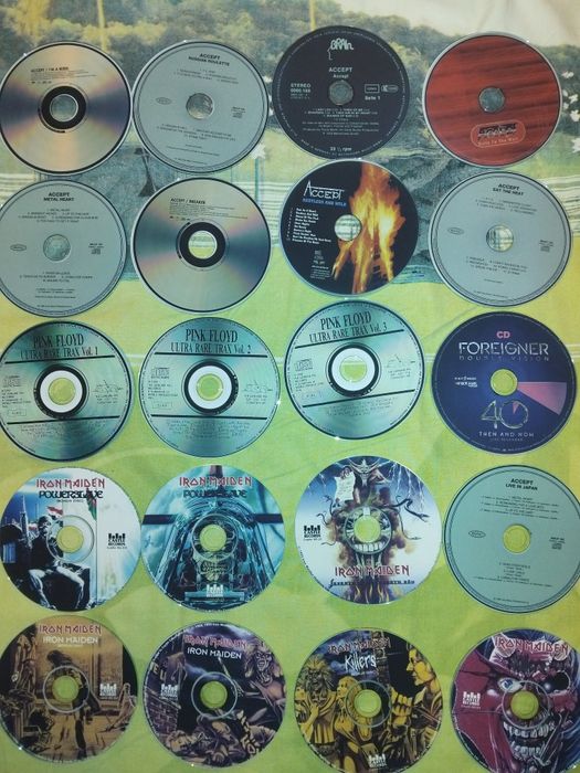 CD дискове с рок музика