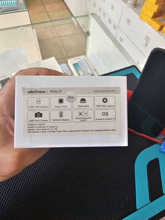 Ulefone Note 21, 4/128 GB, Nou, 2 ani garanție