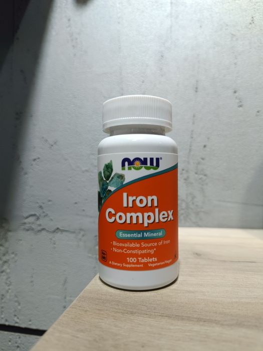 Now Iron complex 100 tablets