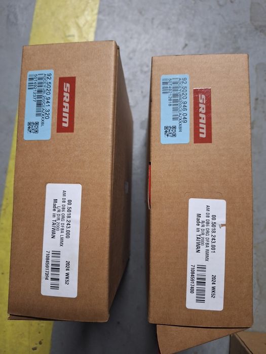 Set frane hidraulice mtb Sram DB6 4 pistoane