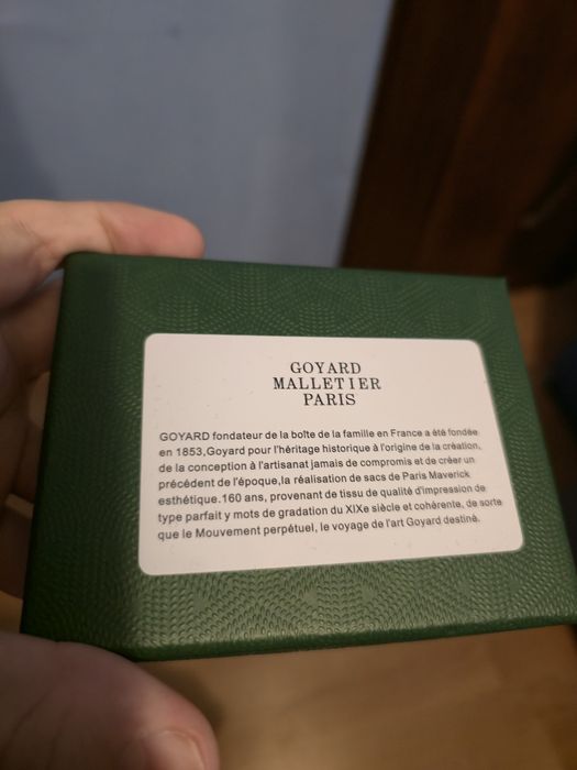 Cardholder Goyard Alb