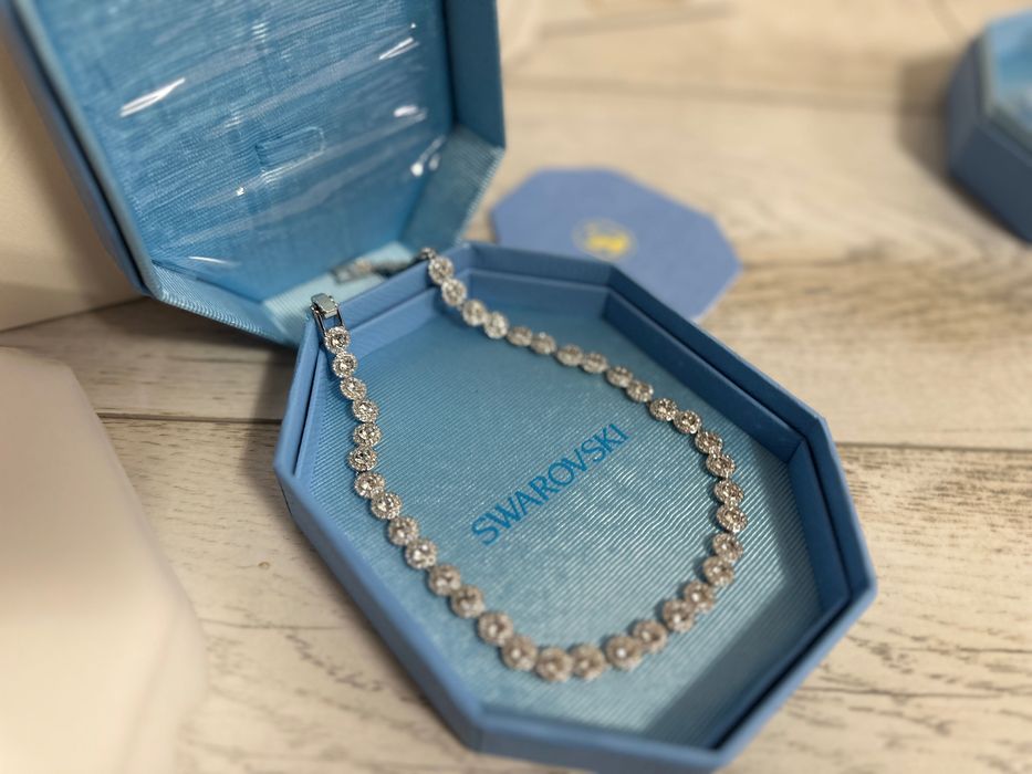 Colier Swarovski angelic nou pietre