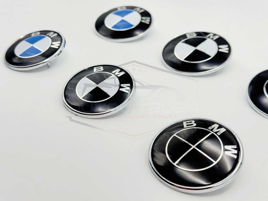 BMW Емблема Бмв - 82мм/74мм немска e60 e61 e90 e92 e39 e46 e65 x3 x5
