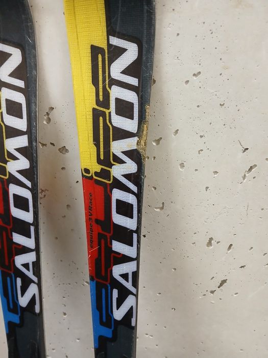 Schiuri Salomon carving 165 cm cu