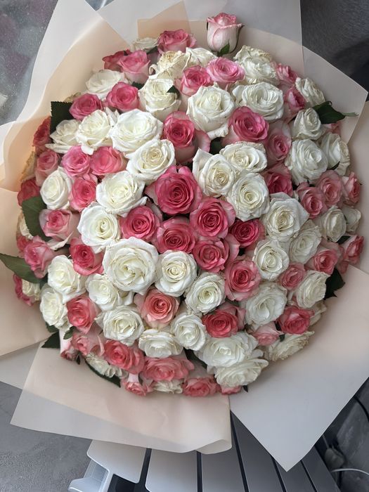 Цветы микс , 101роза