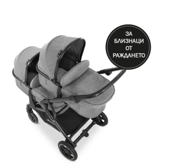 Нова! Комбинирана количка за близнаци Atlantic Twin