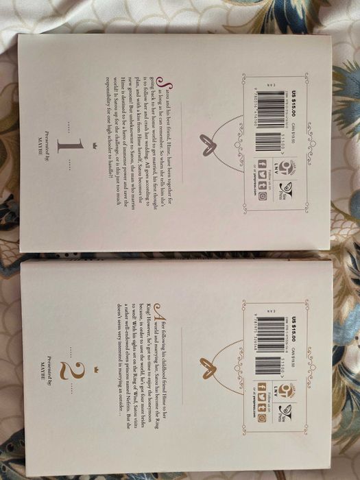Vând Manga "Tales of the Wedding Rings" volumele 1 și 2