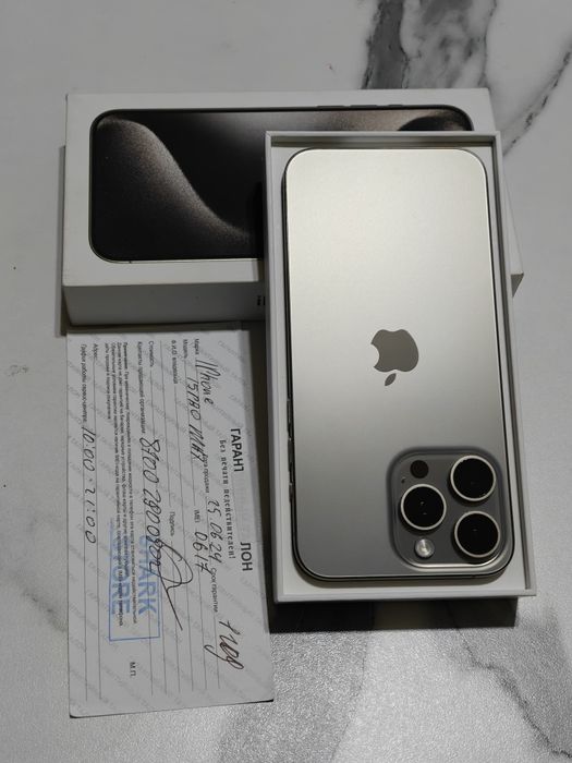 iPhone 15 Pro Max 256 gb akb 89