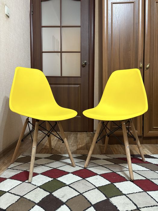 Кухонные стулья желтые