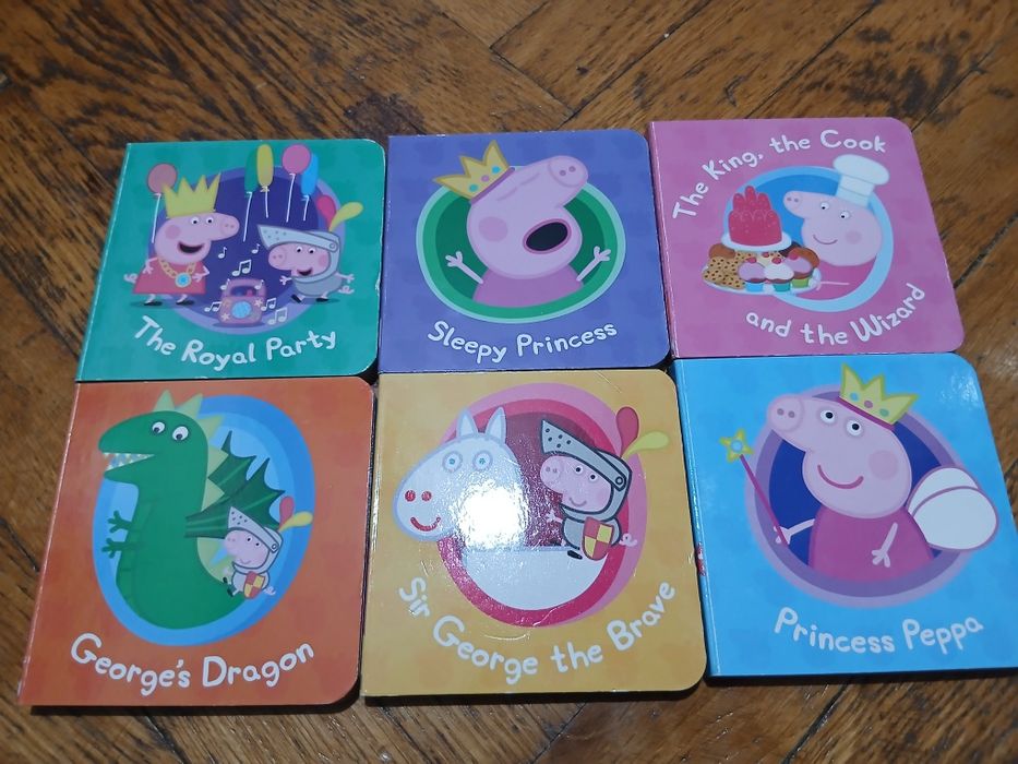 Carti engleza Peppa, Blaze, KungFu Panda