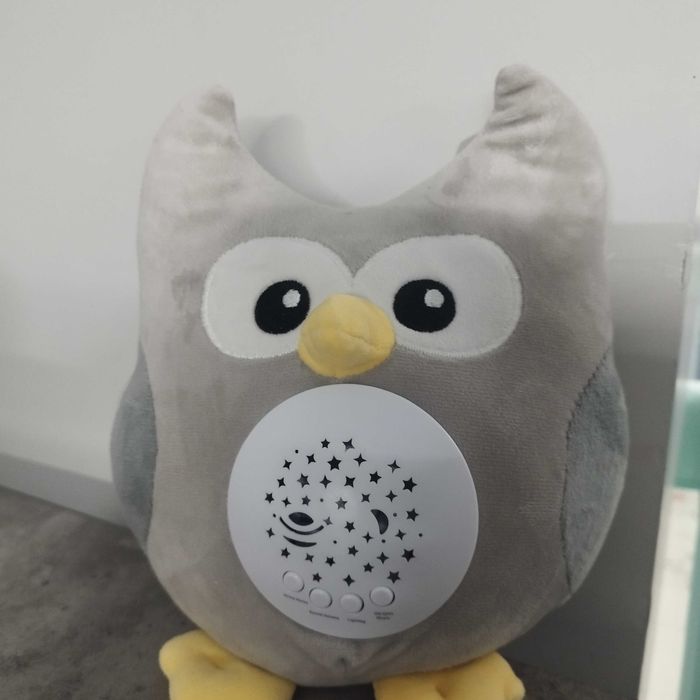 Плюшена играчка с проектор Chipolino - Бухал