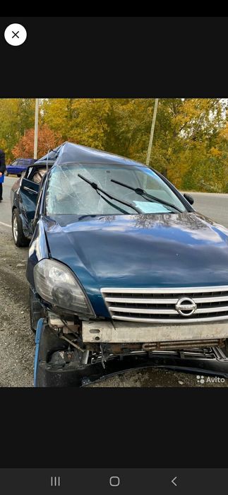 Ниссан Теана аварийная