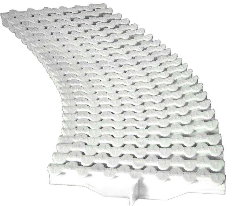 Переливная решётка для бассейнов. Высота 22мм, ширина 19,5мм.