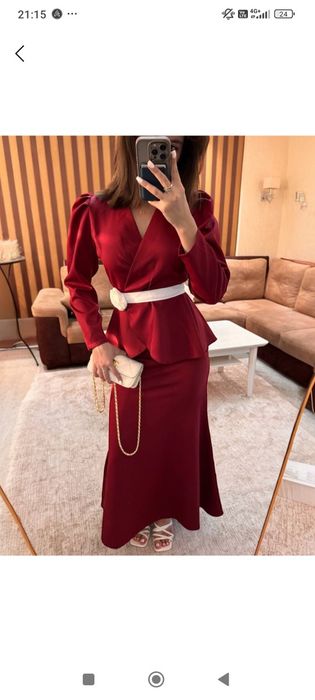 Vechirni kuylak va kofta yubka