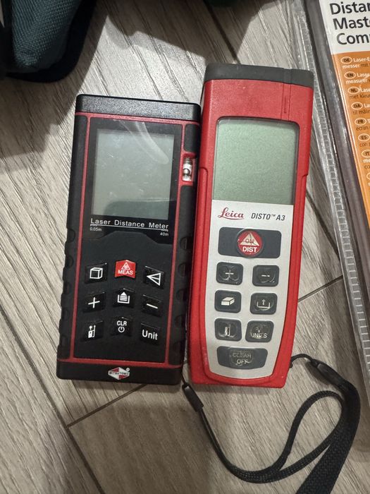 Telemetru laser Bosch , Leica .Mitsutomo