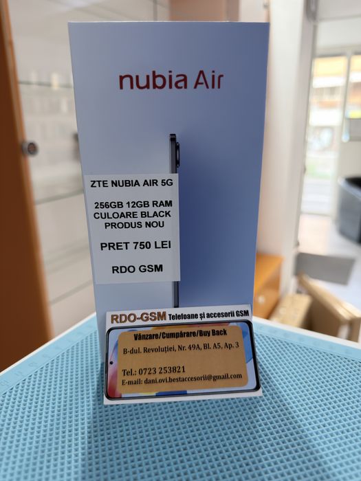 Zte Nubia Air 5G 256Gb Nou/Garantie