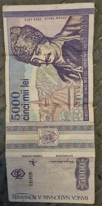 Bancnota 5000 lei