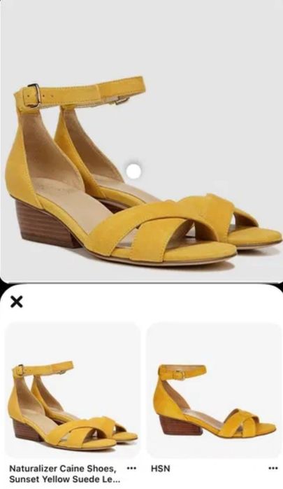 Naturalizer босоножки кожа размер US 8,5 (39) заказывали сша