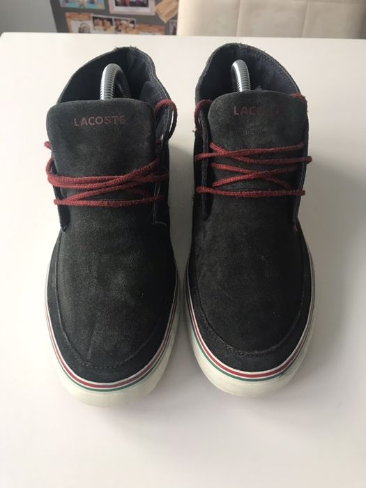 Ghete Lacoste barbati piele intoarsa Masura 41