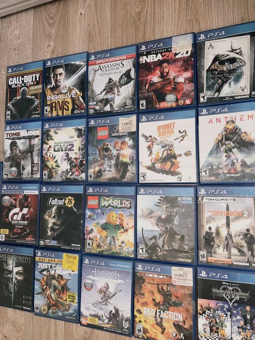 Игры playstation 4  bluray disk