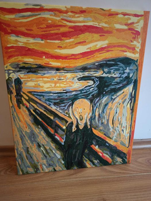 Tablou reproducere pictura celebră"Țipătul (The Scream)-Munch/Tipatul